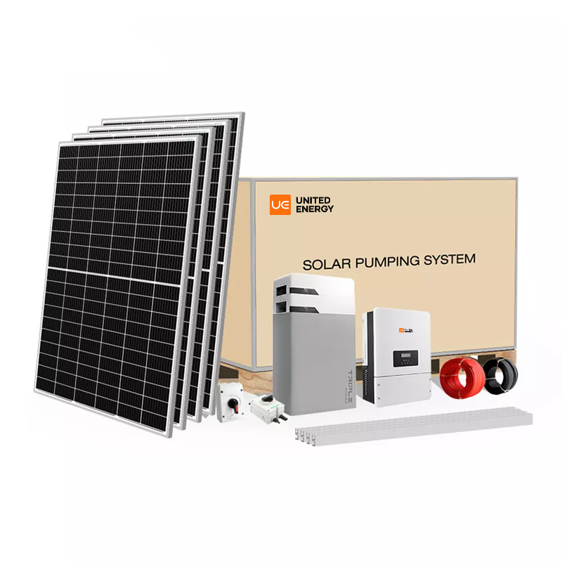 Système hybride de panneau solaire industriel de la phase 100KW du système 3 d'utilisation commerciale