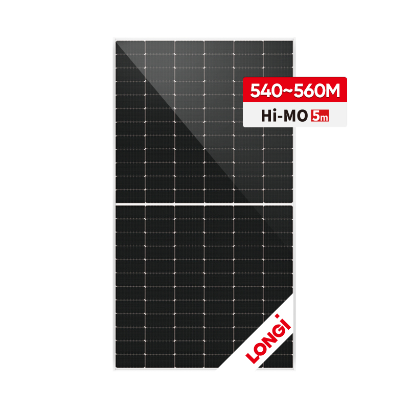 LONGi Mono Module Solaire 550W Panneau Solaire 555W 560W Avec Cellules Solaires 182mm