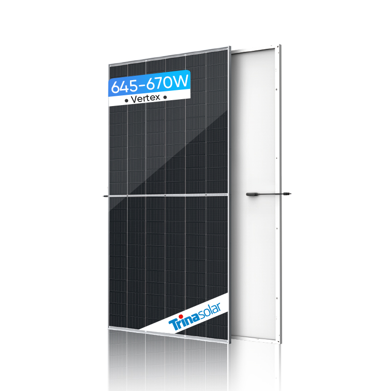 Module solaire mono 655w 650w de panneau solaire de Trina 660w 670w pour l'industrie