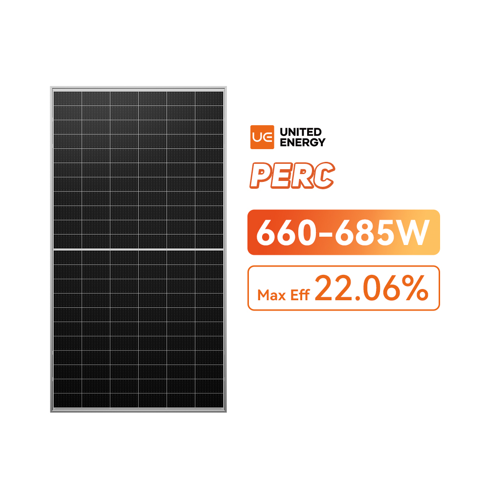 Kit de panneaux solaires de 600 watts avec batterie et onduleur 660-685W